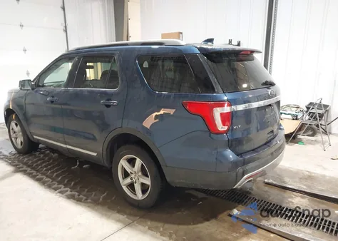2016 Ford Explorer Xlt z USA, uszkodzony, nr VIN 1FM5K8D88GGC68693